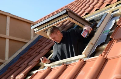 Pose de fenêtres de toit Velux au Bosc
